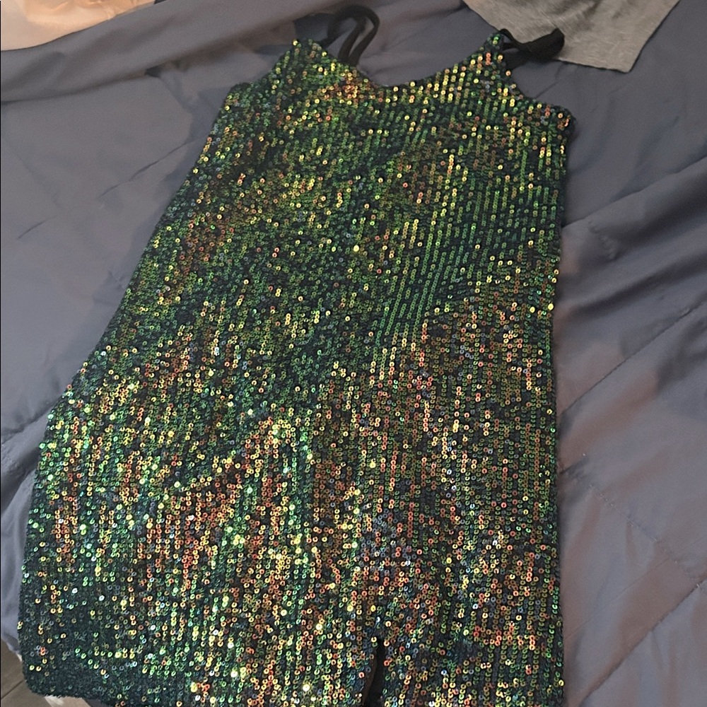 Sequin Sleeveless Dress